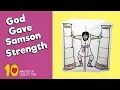 Samson Bible Craft - Bible Activities for Kids