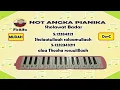 Lagu Not Angka Pianika Sholawat Badar Mudah tanpa tuts hitam