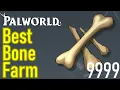 Palworld how to get bones best bone farm enemies and locations