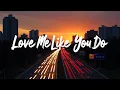 Download Lagu Ellie Goulding – Love Me Like You Do (Lyrics) | Global Pop Sensation | High-Quality Lyric Video