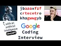 Google Coding Interview With An Artificial Intelligence ChatGPT