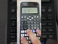 Trigonometric graphs in Calculator