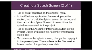 Visual Basic Exception handling and procedure lecture