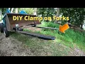 DIY Tractor Clamp on Bucket Forks