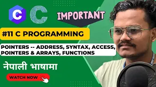 Learn Pointers in C Programming in 20 minutes in Nepali DEV COMMUNITY NEPAL