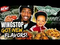 WingStop brought Us All some New Flavors Jerk BBQ and Carolina BBQ lets try them out