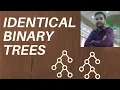 8 a Check for identical binary trees Binary tree symmetry problems