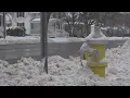 Keeping fire hydrants clear of snow