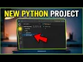 How To CREATE A New Python Project In VS Code EASY 2026