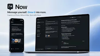 For me Now is the best Markdown notes app