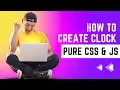 Analog and Digital Clock Design using Html CSS Javascript