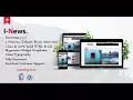 I-News - Bootstrap Responsive HTML News Magazine Blog Template Themeforest Website Templates