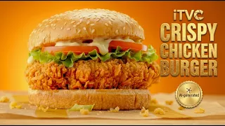 AI Burger Commercial Crispy Chicken Burger Ad