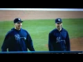 Exit Sandman Mo taken out of the game by Jeter and Pettitte