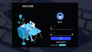 Login Page using Python Tkinter Professional Modern GUI Part 1