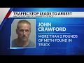 Nacogdoches man arrested after over 2 pounds of crystal meth found in truck