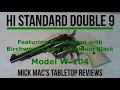 Hi-Standard Double 9 Model W-104 22 Revolver Tabletop Review - Episode