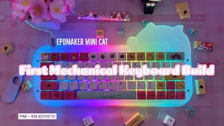 Epomaker Mini Cat 64 Building my first custom mechanical keyboard aesthetic setup