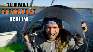 BougeRV Arch 100 watt Fiberglass Solar Panel Review