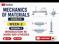 25ME31I MOM Week 2 Session 1 - Stress and Strain