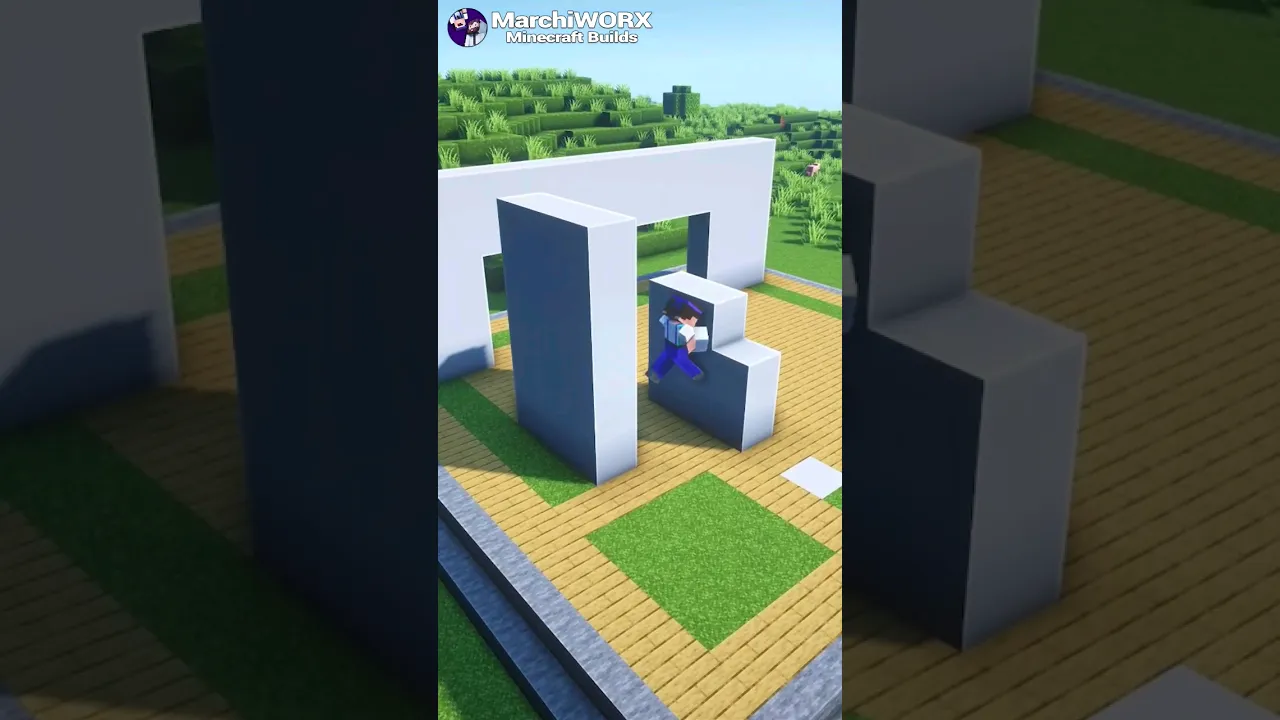 Minecraft Small Modern House ???? Build Tutorial