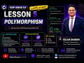 Lesson 5 - Polymorphism in C Static vs Dynamic Polymorphism OOP Using C