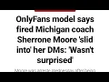 Sherron Moore contacted an Only FansModel Mia Sorety and offered her tickets for Funtime