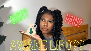 SONOBELLO COST SURGERY PAIN LEVEL AWAKE LIPO EXPERIENCE PREOP