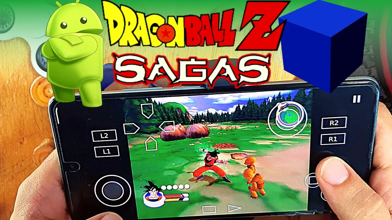 Dragon Ball Z Sagas AetherSX2 - PS2 Emulator Android Gameplay - 2022