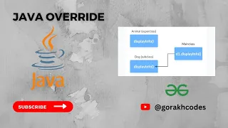 Java Override GeeksforGeeks Problem Solving Solution Gorakh Codes