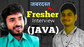 Fresher Java Mock Interview Java Developer Mock Interview Core Java DSA aadiandjava