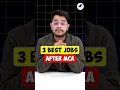 💥Best Job Roles After MCA in 2025🤑 Highest Paying Jobs in India💥#shorts #mca #itjobs #mcajobs