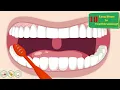 Teeth brushing Social Story for kids with timer