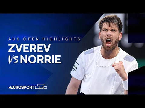 Alexander Zverev v Cameron Norrie | Round Four | Australian Open 2024 Highlights 🇦🇺 - YouTube thumbnail