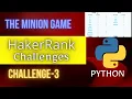The minion game in challenge
