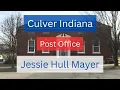Culver Indiana Post Office Building and Mural