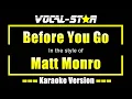 Download Lagu Before You Go Karaoke | Matt Monro Karaoke Version