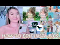 HOW TO EDIT AESTHETIC INSTAGRAM PHOTOS 4 different ways create your own presets IG stories