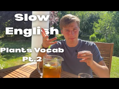 Slow English: Plants Vocabulary - Making Iced Tea - Part 2