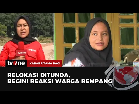 Relokasi Warga Rempang Ditunda