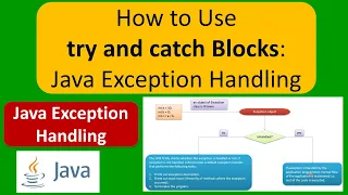 How to Use try and catch Blocks Java Exception Handling