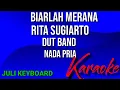Download Lagu BIARLAH MERANA - Rita sugiarto | karaoke nada pria | lirik |dutband