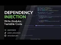 How Pros Write Testable Code Dependency Injection