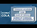 AFIPPS IP AND OCONUS COLA PAY WITHIN AFIPPS