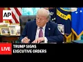 Download Lagu LIVE: Trump signs executive orders