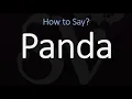 Download Lagu How to Pronounce Panda? (CORRECTLY)
