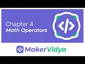Maker Vidya Block-Coding Lesson 4 Sprite Lab Math Operators