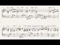 Jazz Ballad 【Blame it on my youth】piano solo/sheet music/Oscar Leavant/Edward Heyman/楽譜