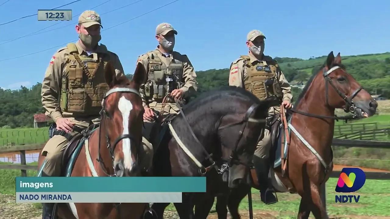Cavalaria da Polícia Militar terá sede própria em Criciúma