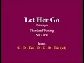 Download Lagu Let Her Go - Easy Guitar (Chords and Lyrics)